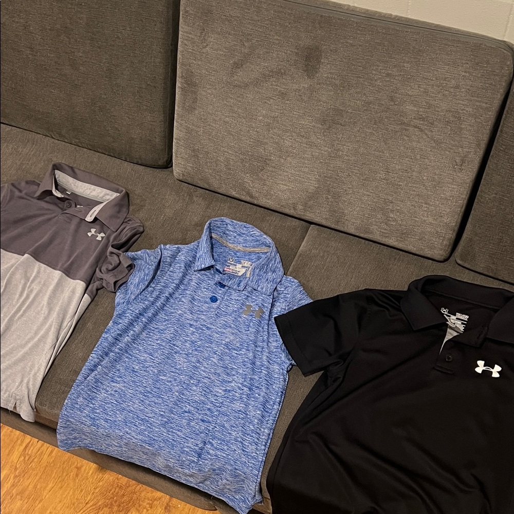 Under Armour Boys Polo Shirts (3)